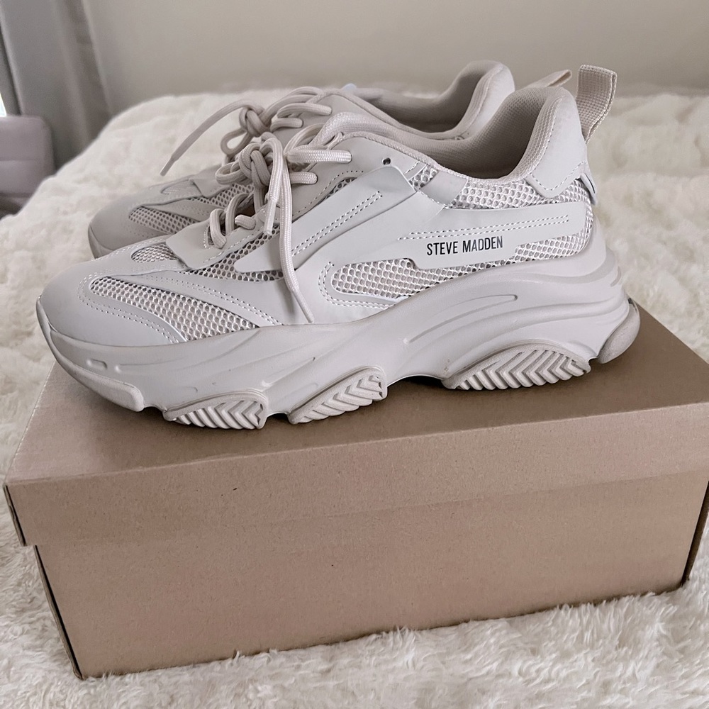 Steve Madden possession bone sneaker women's